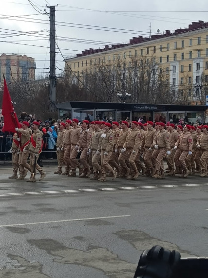 Парад Победы в Мурманске.